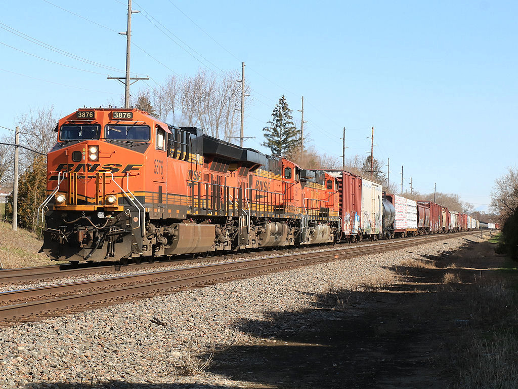 BNSF 3876